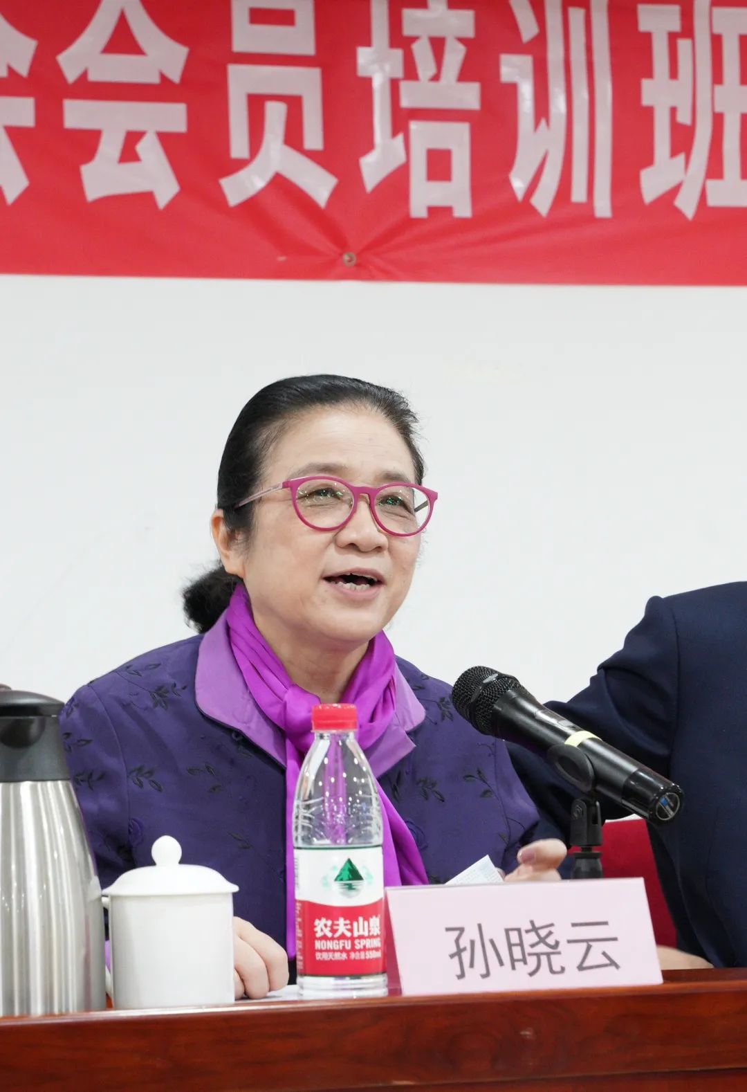 中国书协主席孙晓云讲话