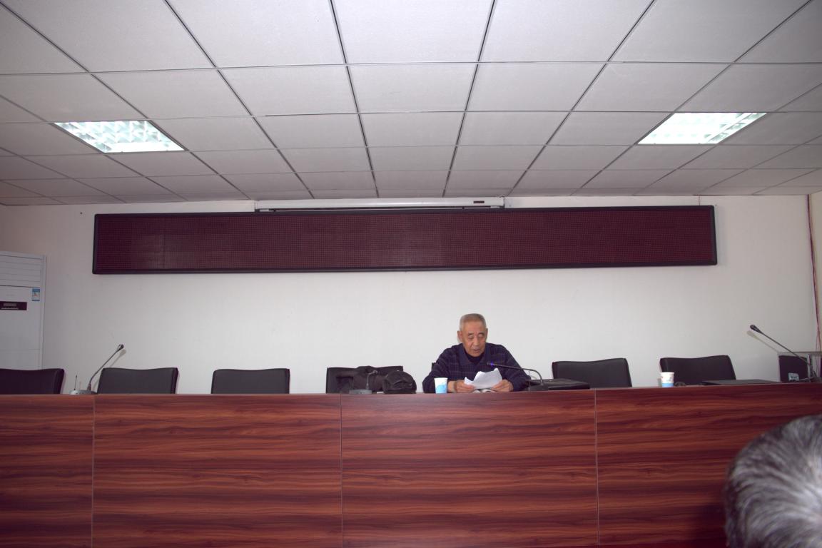 王敬魁老师介绍修志体会和经验