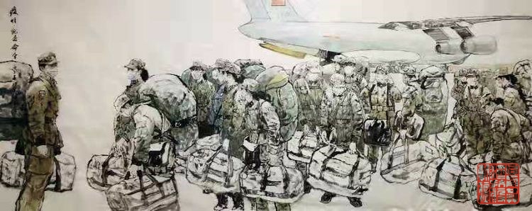 02王鹰 《疫情·就是命令》 02王鹰 《疫情·就是命令》