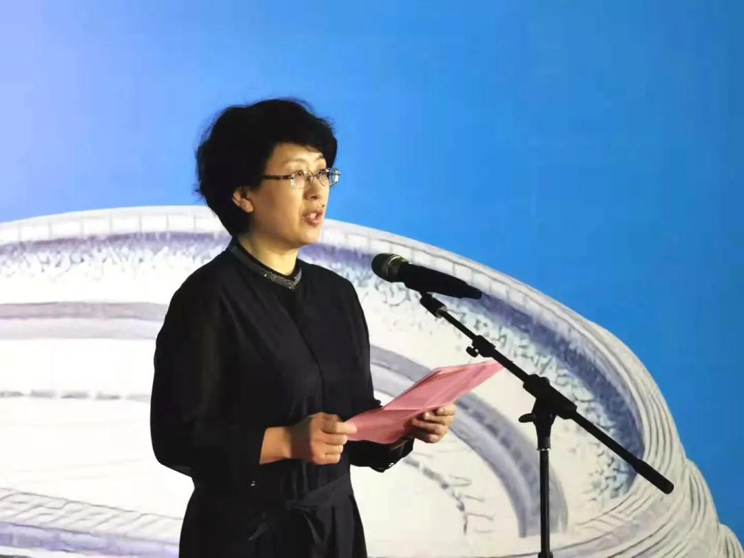 7北京市文联党组书记、常务副主席陈宁致辞(朝阳文联供图) 7北京市文联党组书记、常务副主席陈宁致辞(朝阳文联供图)