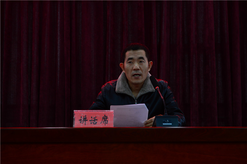 秘书长路童宣布新成立的书法组、国画组、诵读组相关情况