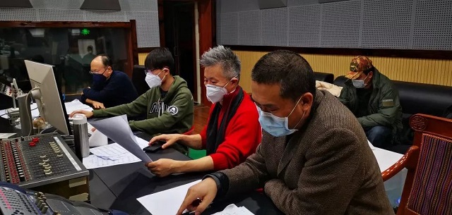 02公益歌曲《爱是桥梁》录制活动现场