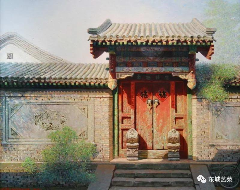 8张国宁作品《北京胡同》 8张国宁作品《北京胡同》