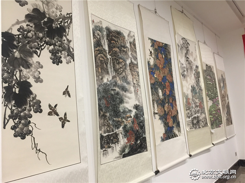 拒马河文艺联盟书画联展作品2