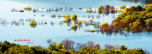 图8、摄影作品《燕山明珠展秋姿》