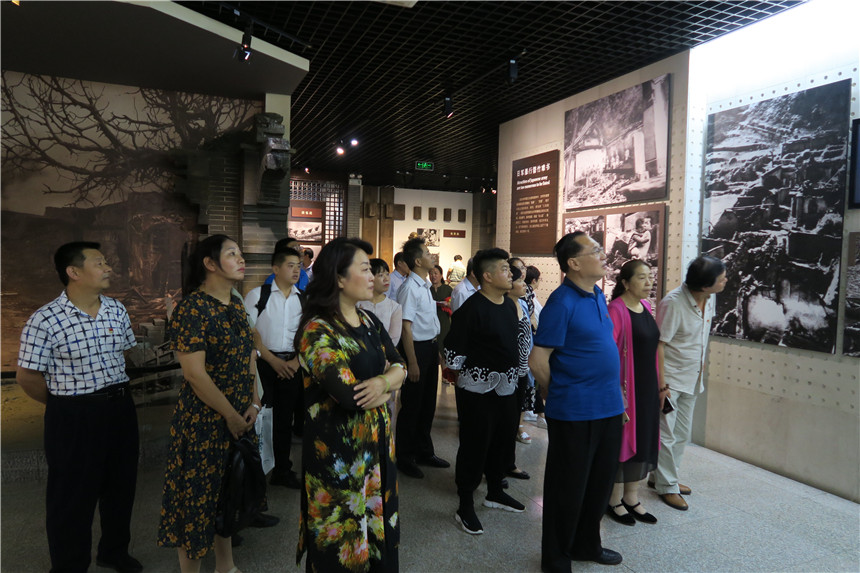 9-文联全体党员参观庄晋察冀边区革命纪念馆