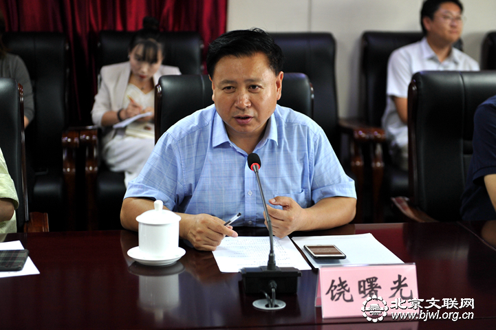 4中国电影家协会分党组成员、中国文联电影艺术中心主任、中国电影评论学会会长饶曙光发言