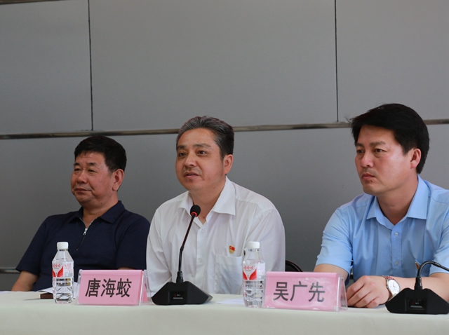 1-房山区委宣传部部长唐海蛟(中)讲话 1-房山区委宣传部部长唐海蛟(中)讲话
