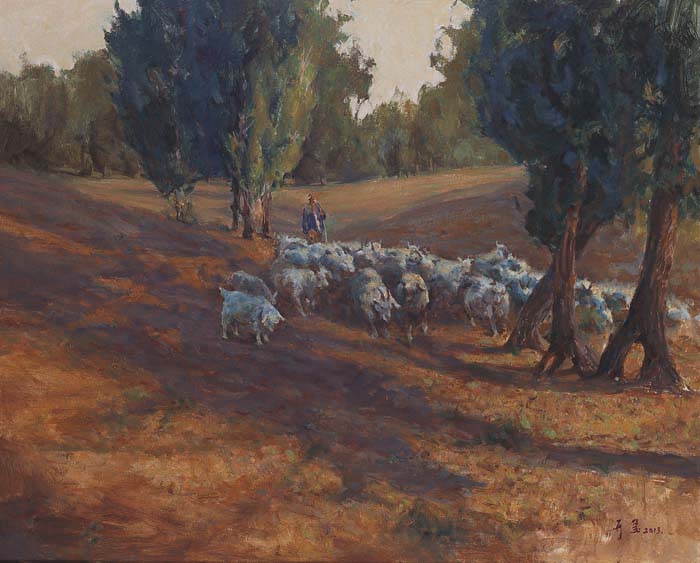 图集：“北京意象·创意大兴”绘画作品展(1/10)